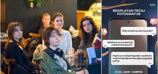 Prijavite se, Studentski centar Split organizira besplatni tečaj fotografije na Kampusu